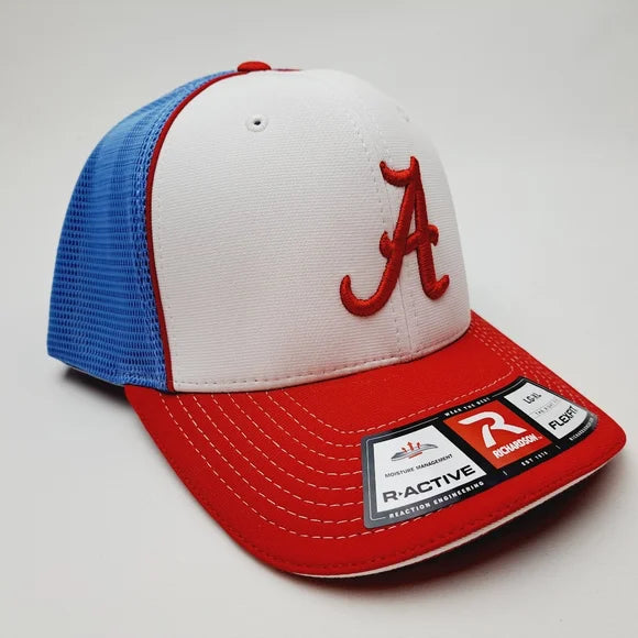 Alabama Richardson fitted Baseball Cap Hat Embroidered Size L/XL