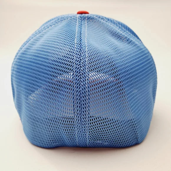 Cincinnati Reds Flexfit Richardson L/XL Trucker Mesh Snapback Cap Hat Emb…