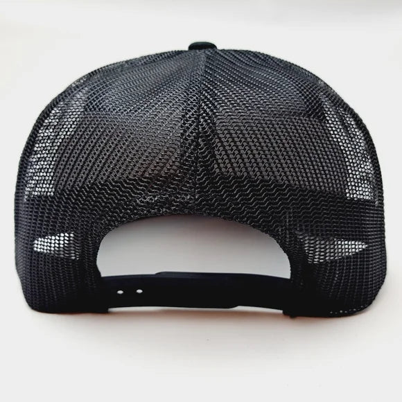 MILF Patrol Embroidered Patch Flat Bill Trucker Mesh Snapback Cap