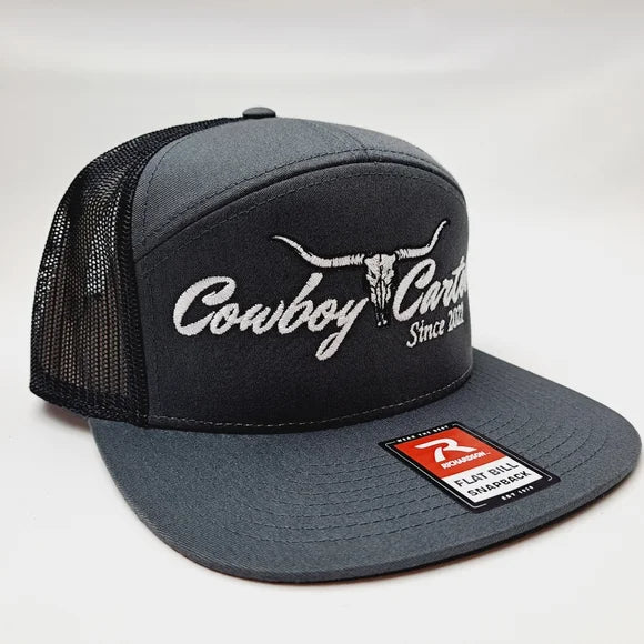 Cowboy Cartel Richardson 168 7 Panel Flat Bill Trucker Mesh Snapback