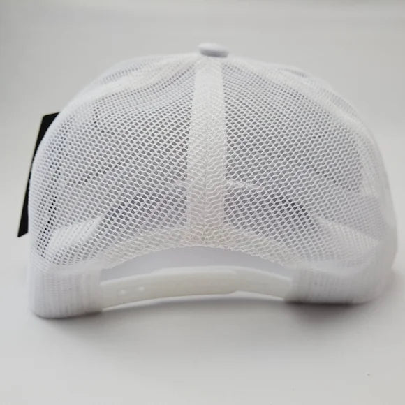 Mama Tried Trucker Mesh Snapback White