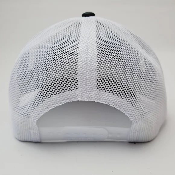 Overtime Hours Bullshit Pay Richardson 112 Trucker Mesh Snapback White & Gray