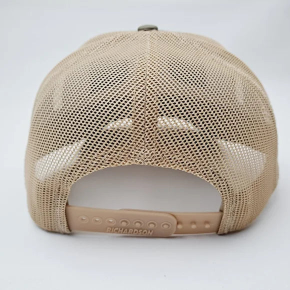 CAT Richardson 112 Trucker Mesh Snapback Hat Cap Loden Embroidered