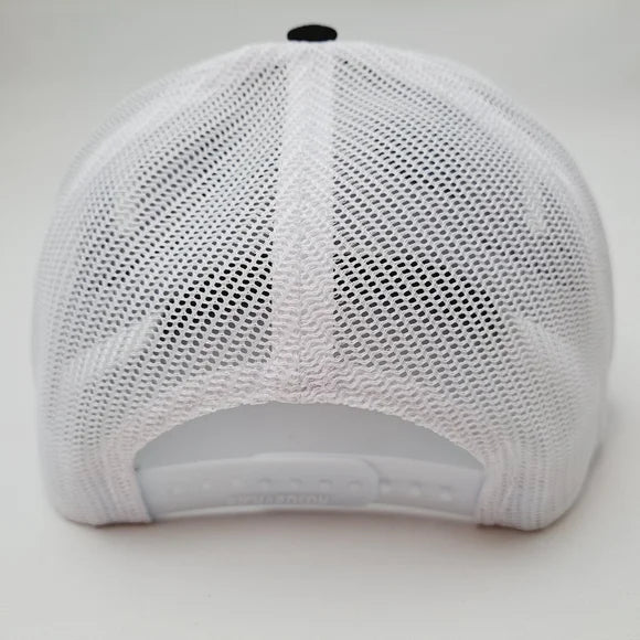 Trans Am Firebird Trucker Mesh Snapback Curved Bill Hat Cap Black