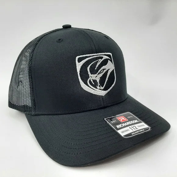 Dodge Viper Embroidered Baseball Cap Hat Black Snapback