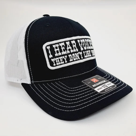 I Hear Voices Richardson 112 Trucker Mesh Snapback Cap Hat