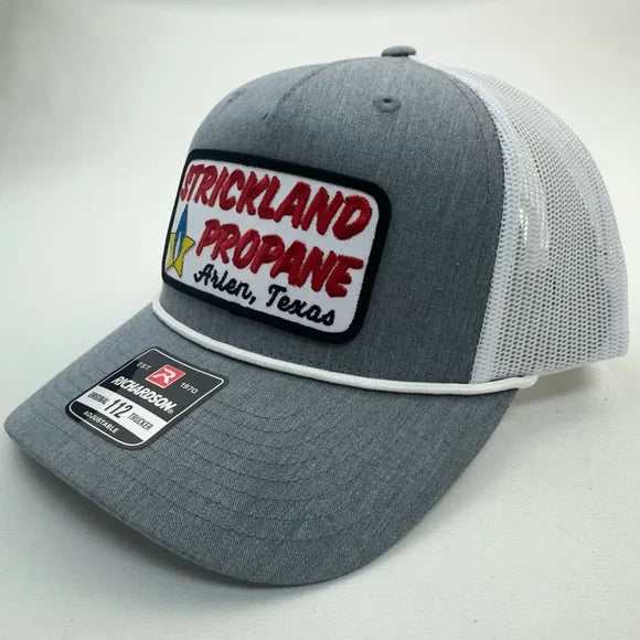 Strickland Propane Embroidered Patch Trucker Richardson 112 Rope Baseball Cap