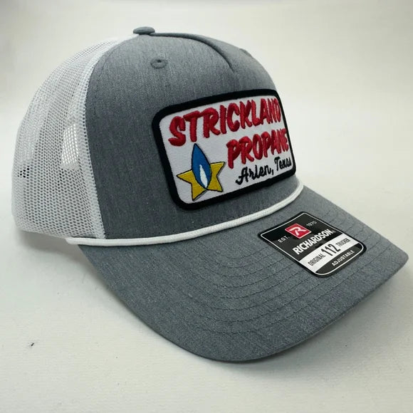 Strickland Propane Embroidered Patch Trucker Richardson 112 Rope Baseball Cap