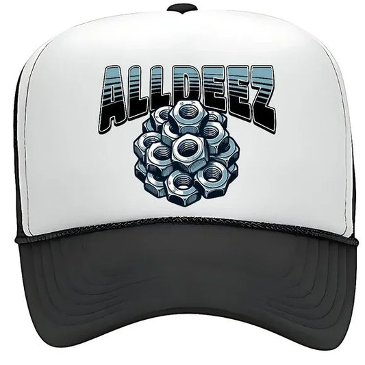 Alldeez Nutz Funny Gift Foam Trucker Mesh Snapback Cap