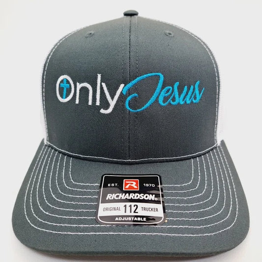 Only Jesus Mens Baseball Cap Hat Low Profile Richardson 112 Embroidered