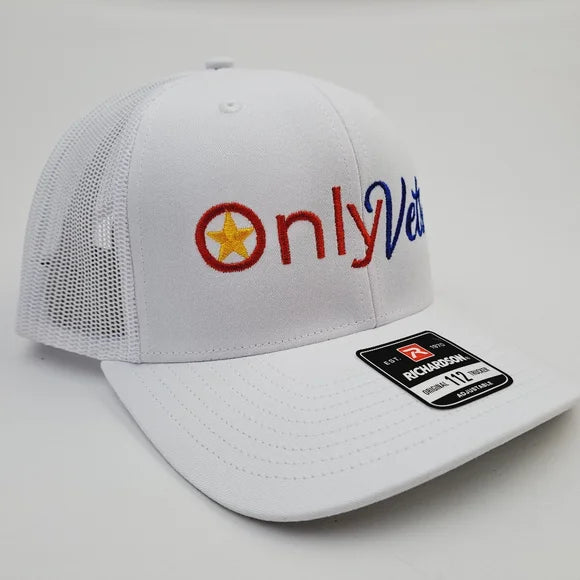 Only Vets Mens Baseball Cap Hat Low Profile Richardson 112 Embroidered