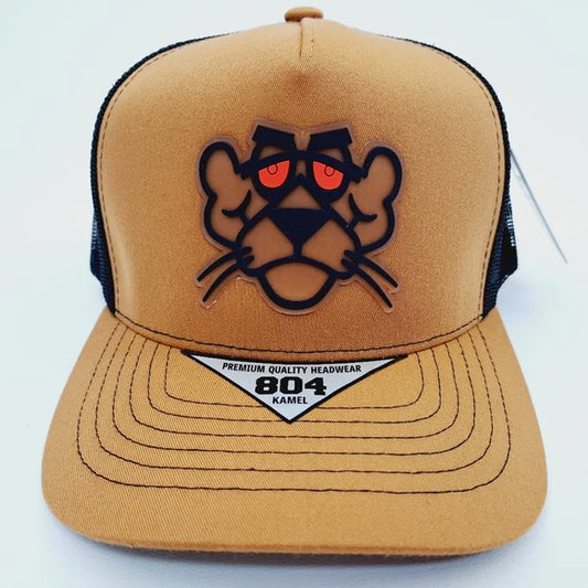 Pantera Rosa Panther PVC Patch Mesh Low Profile Snapback