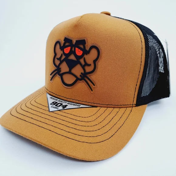 Pantera Rosa Panther PVC Patch Mesh Low Profile Snapback