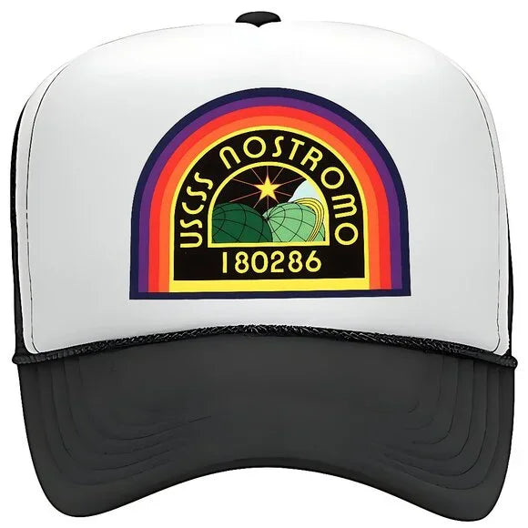 USCSS Nostromo Snapback Cap Alien Weyland Yutani Crew Foam Trucker Mesh