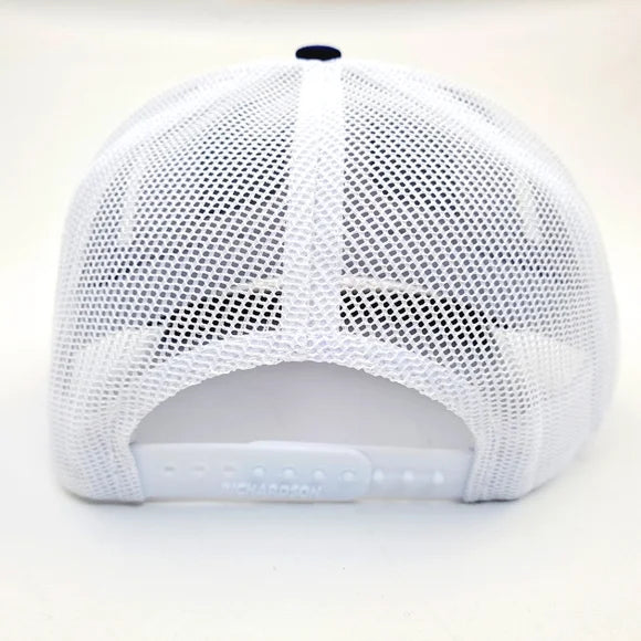 Spicoli's Surf Shop Richardson 112 Trucker Mesh Snapback Cap Hat Blue