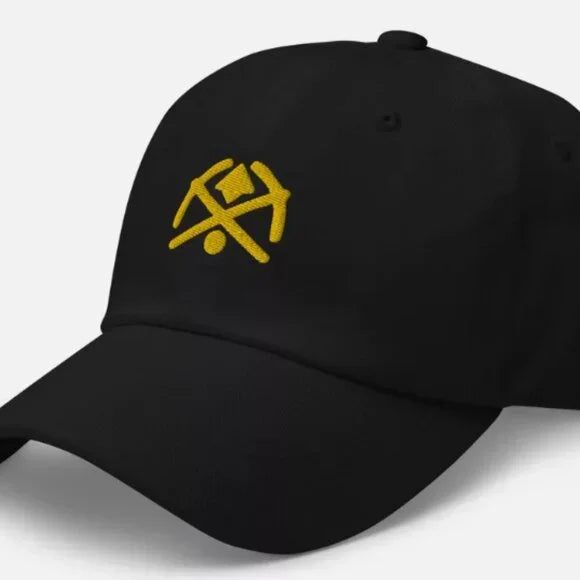 Denver Nuggets Retro Minimalist Design Embroidered Dad Cap Basketball Hat