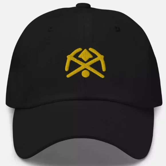 Denver Nuggets Retro Minimalist Design Embroidered Dad Cap Basketball Hat