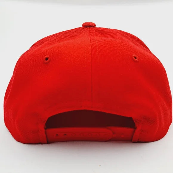 Arsenal Football Club Flat Bill Trucker Mesh Snapback Cap Hat Red