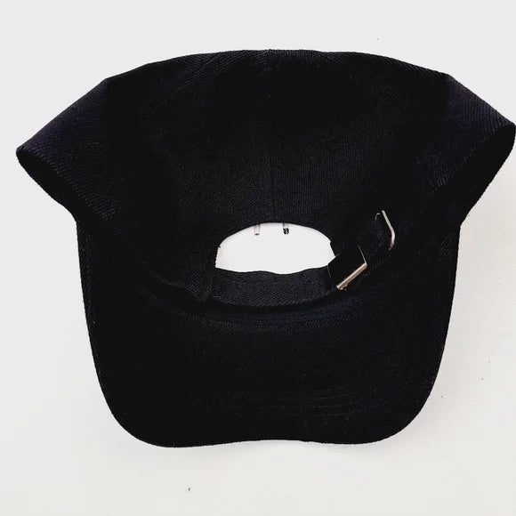 Jeep Embroidered Low Profile Strapback Buckle Black Curved Bill