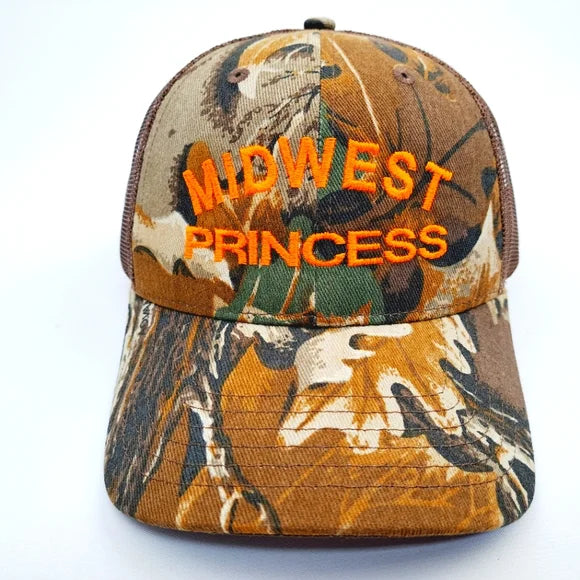 Chappell Roan Midwest Princess Hat Cap Mesh Trucker Camouflage Music Art