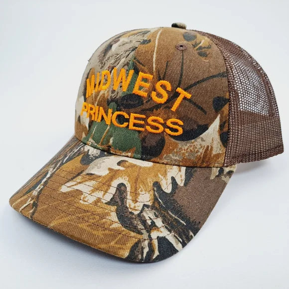 Chappell Roan Midwest Princess Hat Cap Mesh Trucker Camouflage Music Art