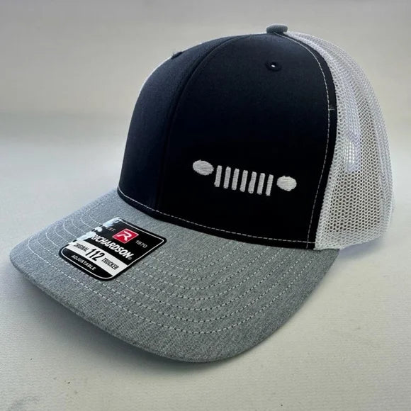 Richardson 112 Mesh Snapback Trucker Hat Cap Jeep