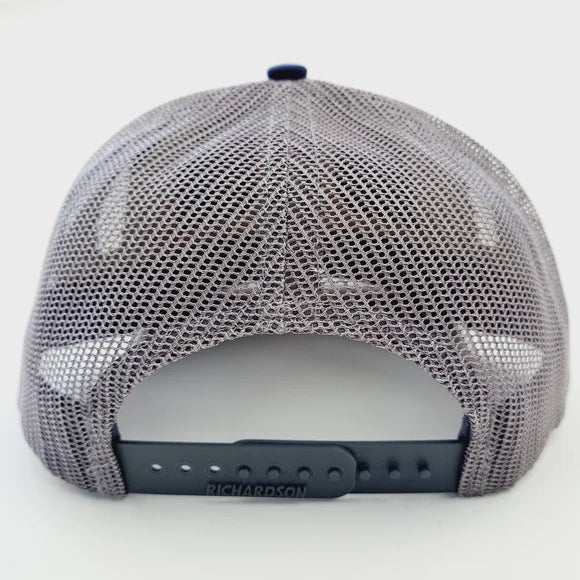 Black Pond Snook Fishing Richardson 112 Trucker Mesh Snapback Hat Cap