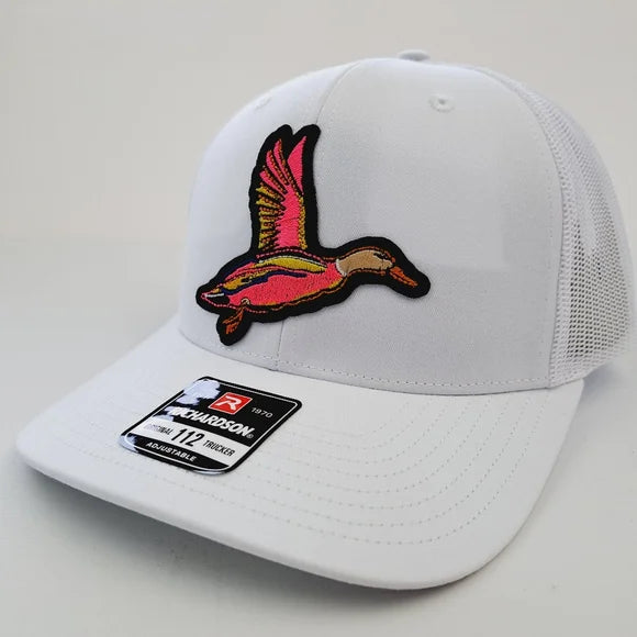 Black Pond Duck Hunting Richardson 112 Trucker Mesh Snapback Hat Cap