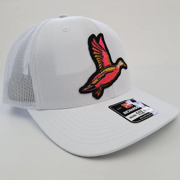 Black Pond Duck Hunting Richardson 112 Trucker Mesh Snapback Hat Cap
