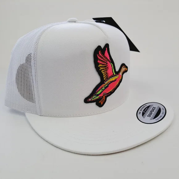 Black Pond Hat Co. Duck Hunt Flat Bill Trucker Mesh Snapback