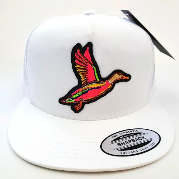 Black Pond Hat Co. Duck Hunt Flat Bill Trucker Mesh Snapback