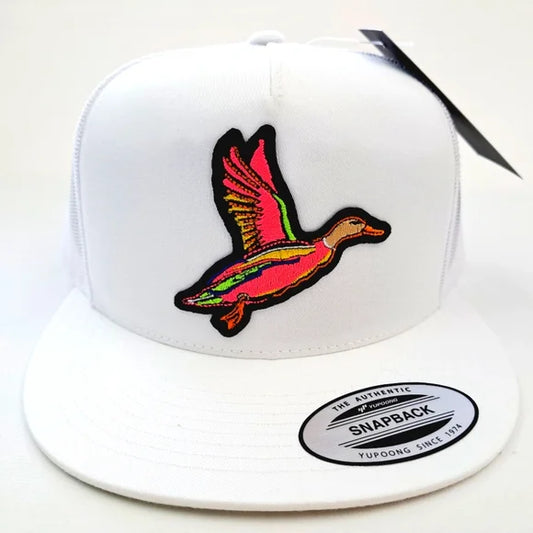 Black Pond Hat Co. Duck Hunt Flat Bill Trucker Mesh Snapback