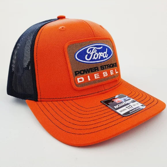 Ford Richardson 112 Trucker Cap Hat Mesh Snapback Embroidered Patch
