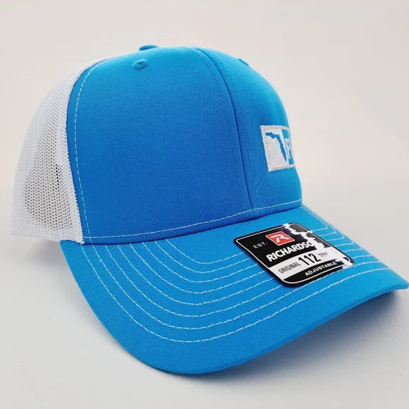 Florida State Richardson 112 Trucker Cap Hat Mesh Snapback Blue & White