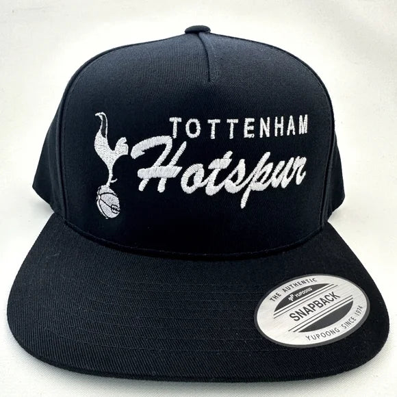 Tottenham Hotspur FC Flat Bill Solid Snapback Hat Cap Embroidered