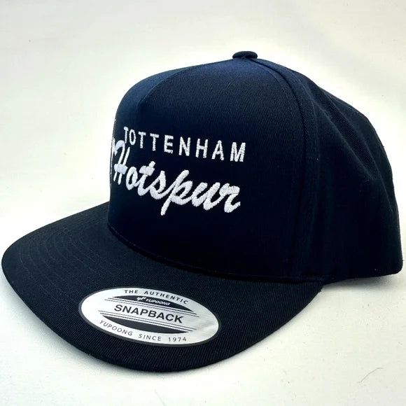 Tottenham Hotspur FC Flat Bill Solid Snapback Hat Cap Embroidered