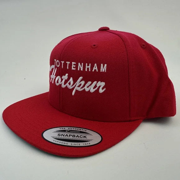 Tottenham Hotspur FC Flat Bill Solid Snapback Hat Cap Embroidered