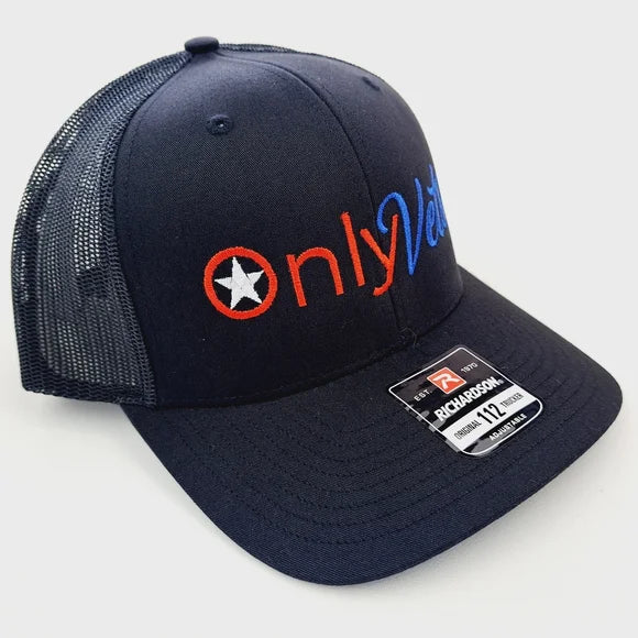 Only Vets Mens Veteran Hat Low Profile Curved Bill Embroidered