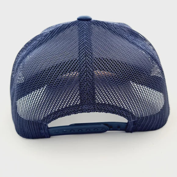 Georgia Tech Mens Cap Hat Low Profile Curved Bill Embroidered Navy Blue