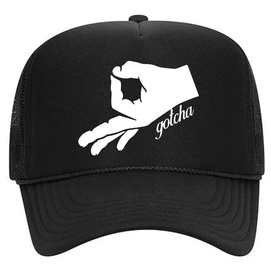 Gotcha Made You Look Foam Trucker Mesh Snapback Cap Hat