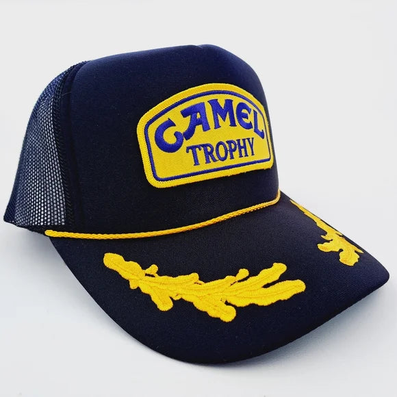 Camel Trophy Motorcross Foam Trucker Cap Hat Mesh Snapback