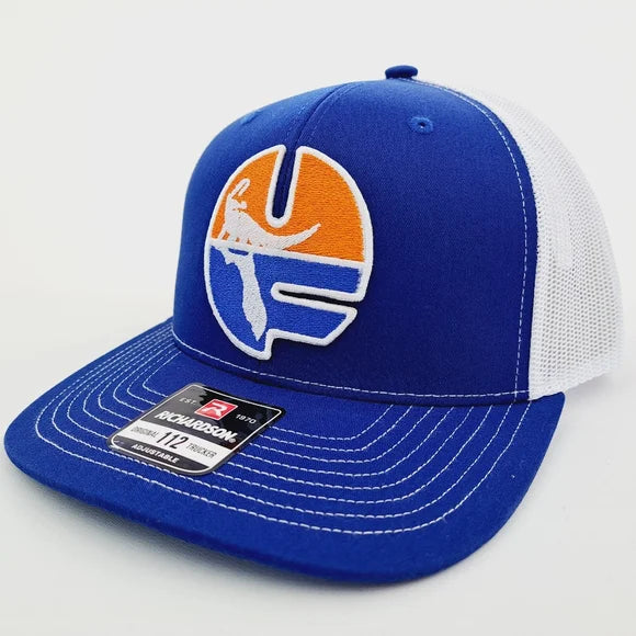 Florida Gators Richardson 112 Trucker Cap Hat Mesh Snapback Textured Patch
