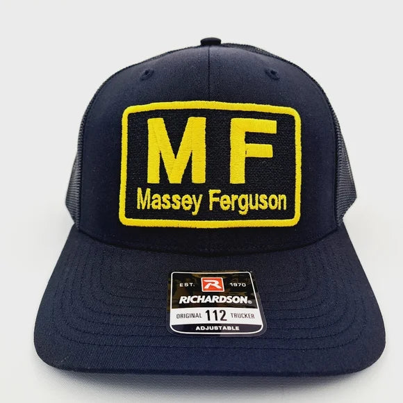 Massey Ferguson Richardson 112 Trucker Mesh Snapback Hat Cap Embroidered patch