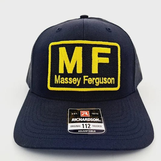 Massey Ferguson Richardson 112 Trucker Mesh Snapback Hat Cap Embroidered patch
