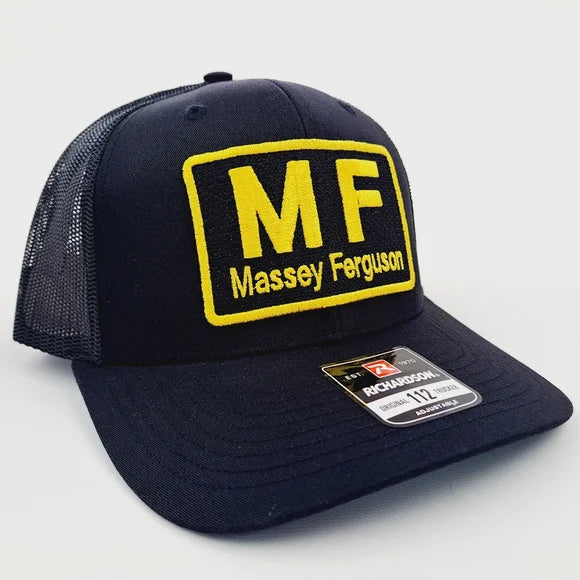 Massey Ferguson Richardson 112 Trucker Mesh Snapback Hat Cap Embroidered patch