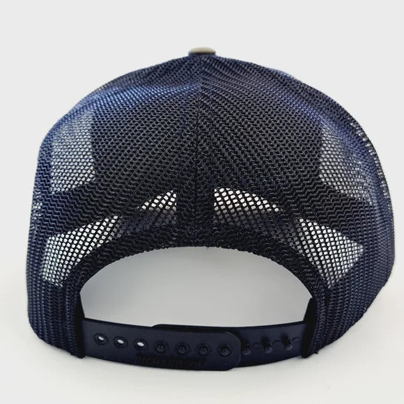 Black Pond Turkey Hunter Richardson 112 Trucker Mesh Snapback Hat Cap