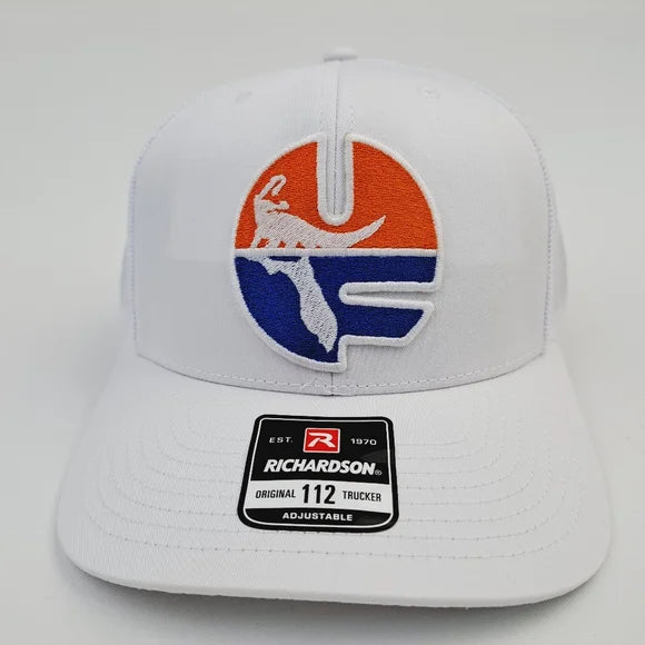 Florida Gators Richardson 112 Trucker Cap Hat Mesh Snapback Embroidered Patch
