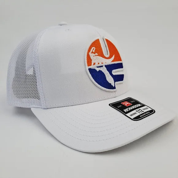 Florida Gators Richardson 112 Trucker Cap Hat Mesh Snapback Embroidered Patch