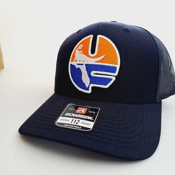 Florida Gators Richardson 112 Trucker Cap Hat Mesh Snapback Patch