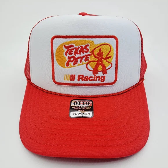 Texas Pete Embroidered Patch Foam Trucker Mesh Snapback Cap Hat